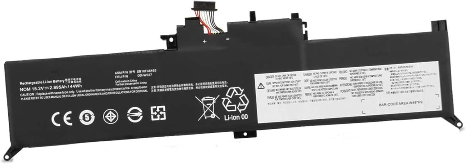 00HW026 00HW027 Lenovo ThinkPad Yoga 260 01AV432 01AV433 SB10F46464 SB10F46465 SB10F97589 Bateria compativel