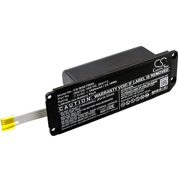 Bateria para 7,4V Bose Soundlink Mini 2 II-088772 088789 088796-3400mAh