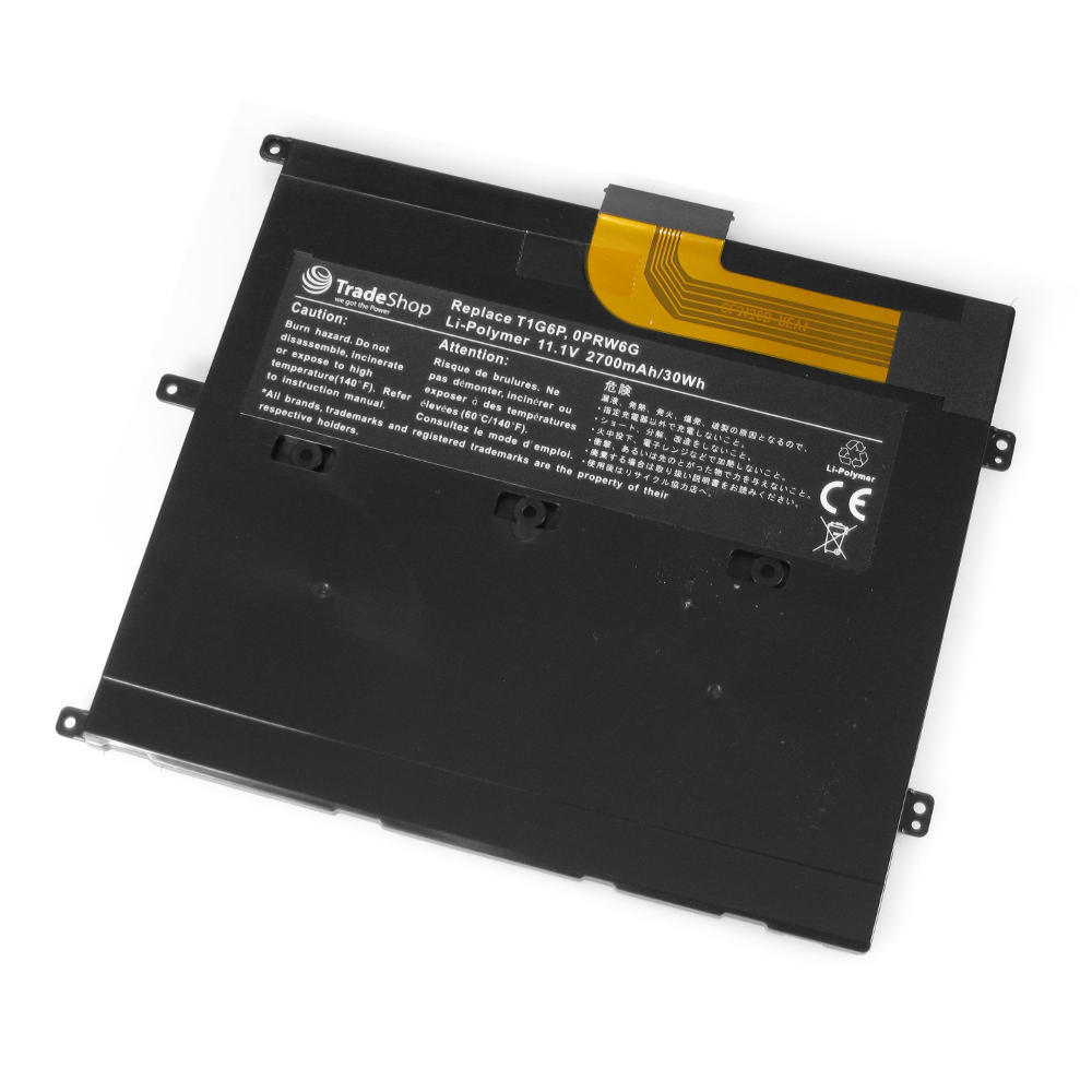 Bateria para 2700mAh Dell 0449TX 0NTG4J 0PRW6G 312-8479