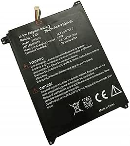 Lenovo Medion 3059153 40059178 1ICP3/60/153-2 Series Tablet 3.8V Bateria compativel
