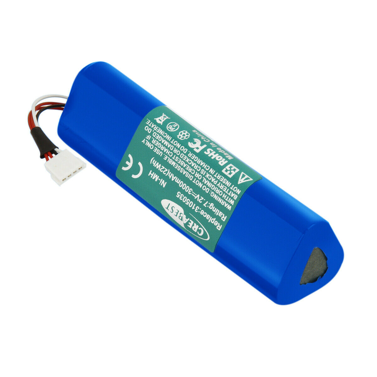 Bateria para 7.2V Fluke 3105035,Ti-25,Ti-10,Ti-20,Fluke Ti20-RBP,3000mAh,Ni-MH – Clique na imagem para fechar