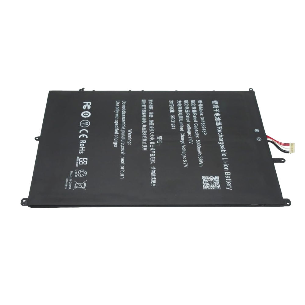 34168243P Chuwi Herobook Pro CWI514 BMAX X15 Y1X4 34168243P 5000mAh 38Wh Bateria compativel