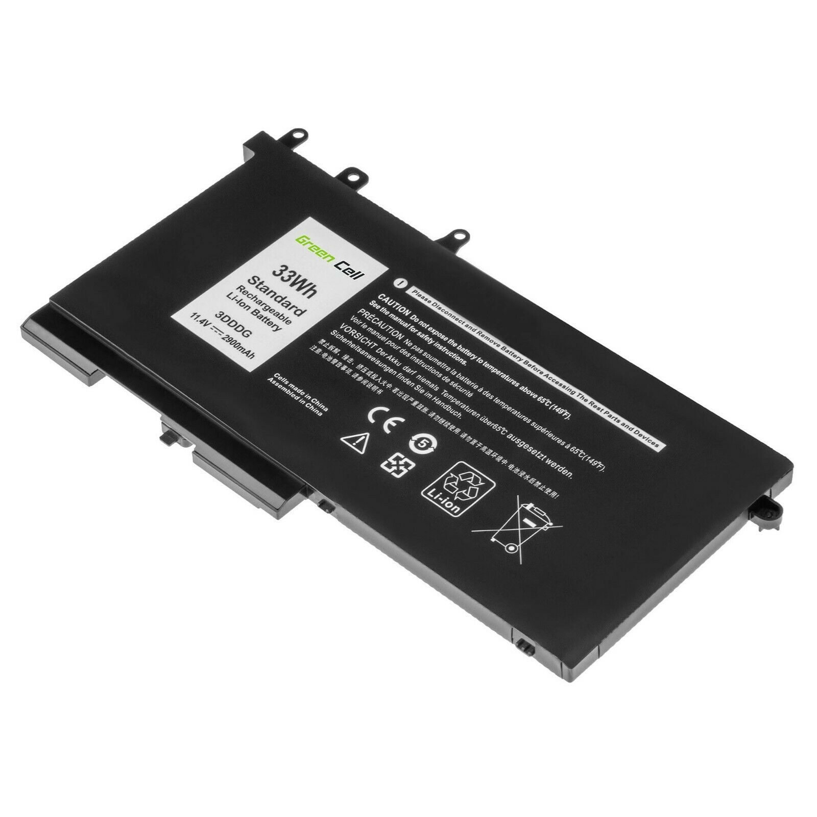 Bateria para 93FTF 3DDDG 83XPC Dell Latitude 5280 5290 5480 5490 5495 – Clique na imagem para fechar