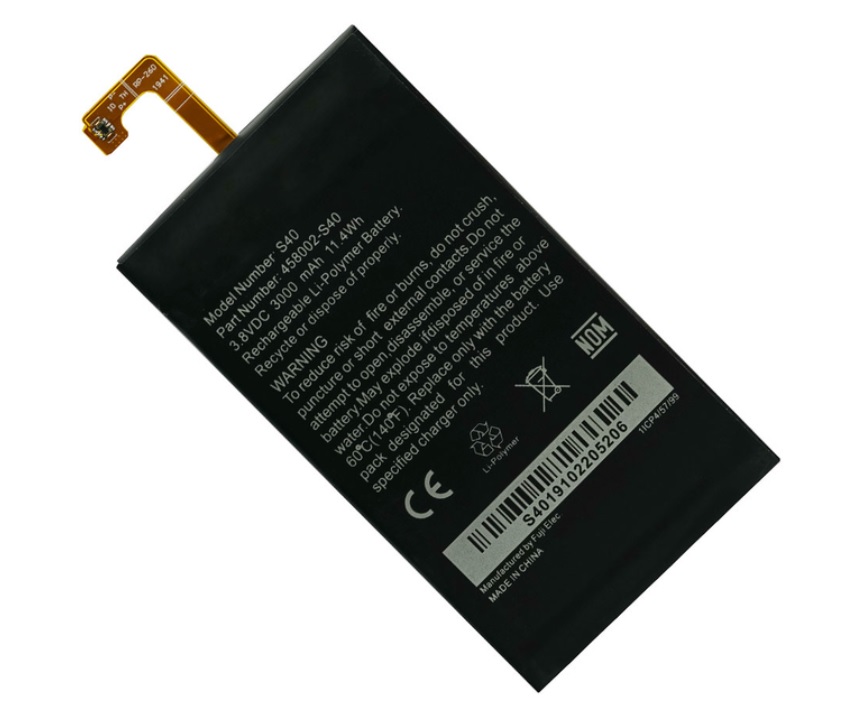 Bateria para CAT S40 1ICP4/57/99 3000mAh 458002-S40 3.8V,3000mAh