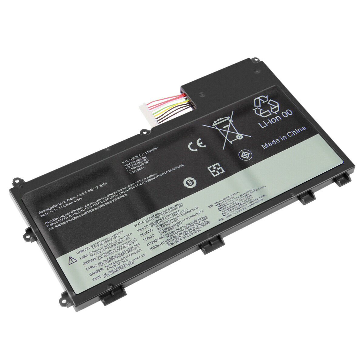 Bateria para 4250mAh Lenovo ThinkPad T430U Ultrabook L11S3P51 – Clique na imagem para fechar