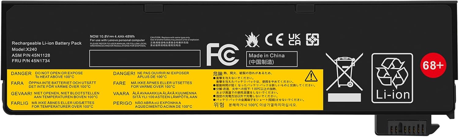 45N1127 45N1126 Lenovo ThinkPad X240 T440 T450s X250 T440s T460 T450 T550 X260 X270 T470p L450 T440s T440 W55 0s 0s L470 T440s T460p Bateria compativel