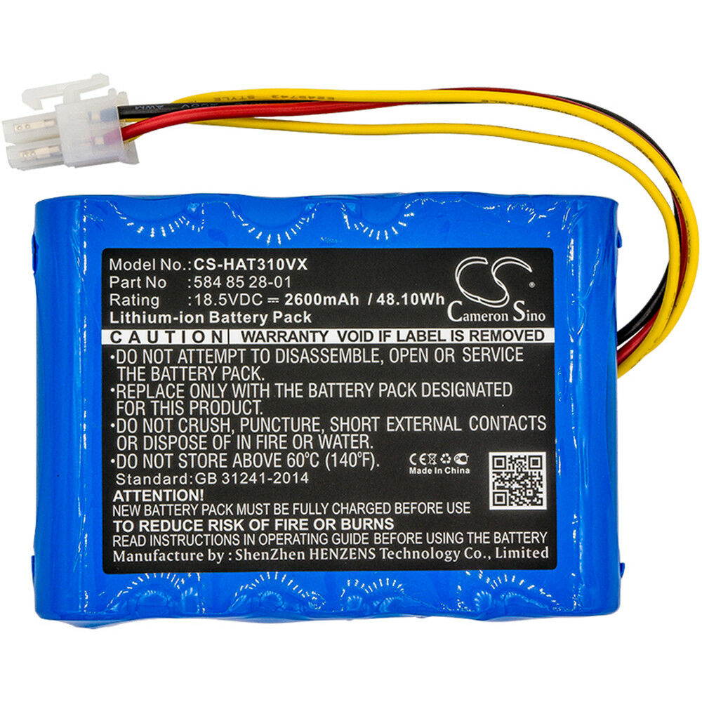 Bateria para 18,5V Li-Ion Gardena Sileno City 250 -584 82 28-02,2600mAh