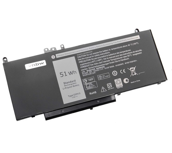 Bateria para G5m10 6MT4T TXF9M DELL Latitude E5570 E5470 E5550 – Clique na imagem para fechar