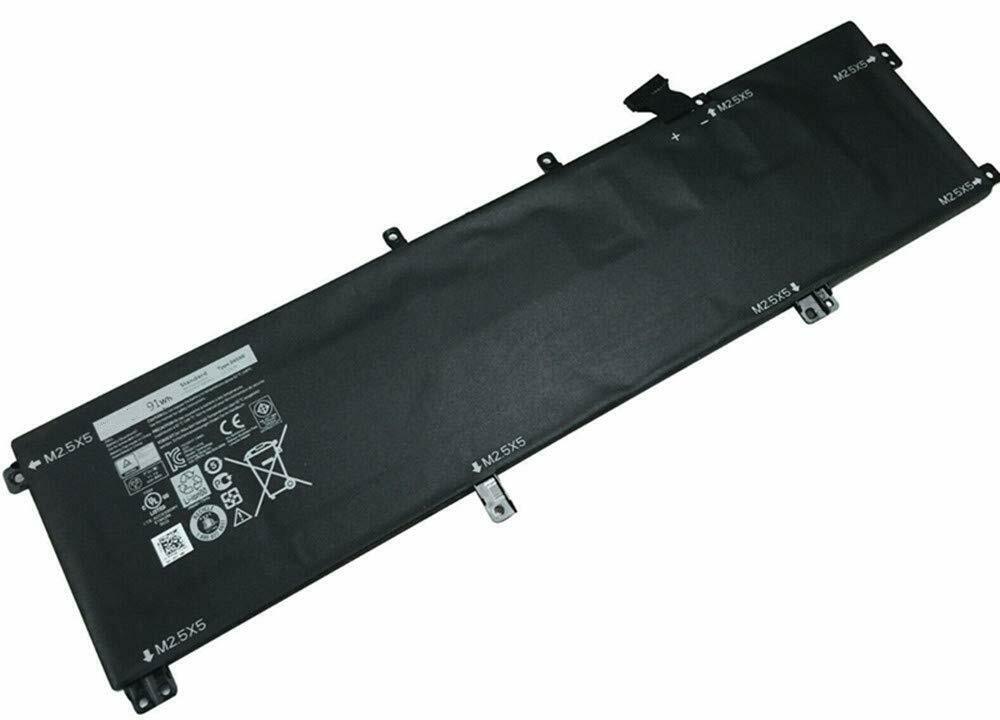 Bateria para Dell XPS 15-9550 7D1WJ H76MV H76MY M2.5X5