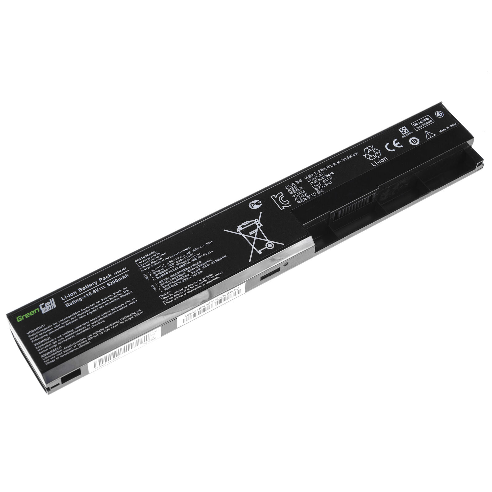 Bateria para Asus A31-X401,A32-X401,A41-X401,A42-X401