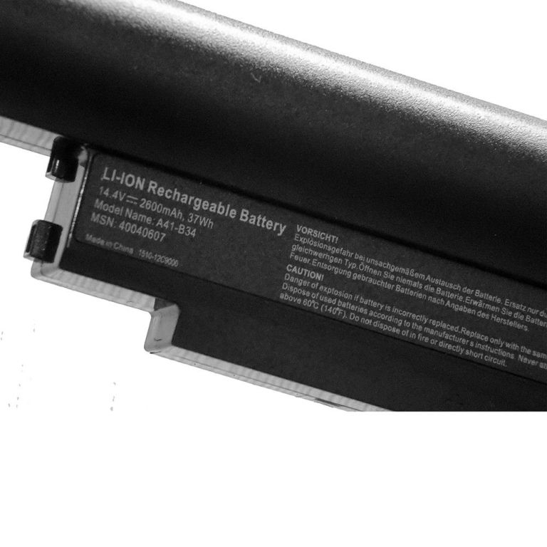 Bateria para A41-B34, 14.4V 2600mAh 37Wh,MSN: 40040607,MD98622,MD99056