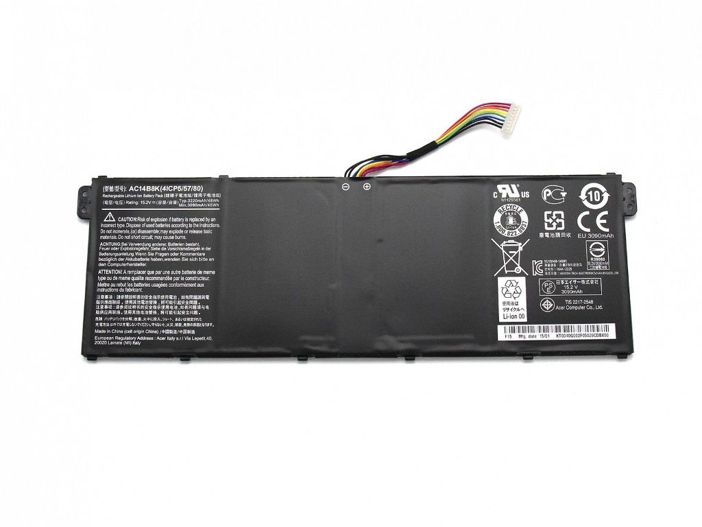 Bateria para 15,2V AP14B8K AC14B18J Acer Chromebook11 C730 13 C810 15 C910 NE512