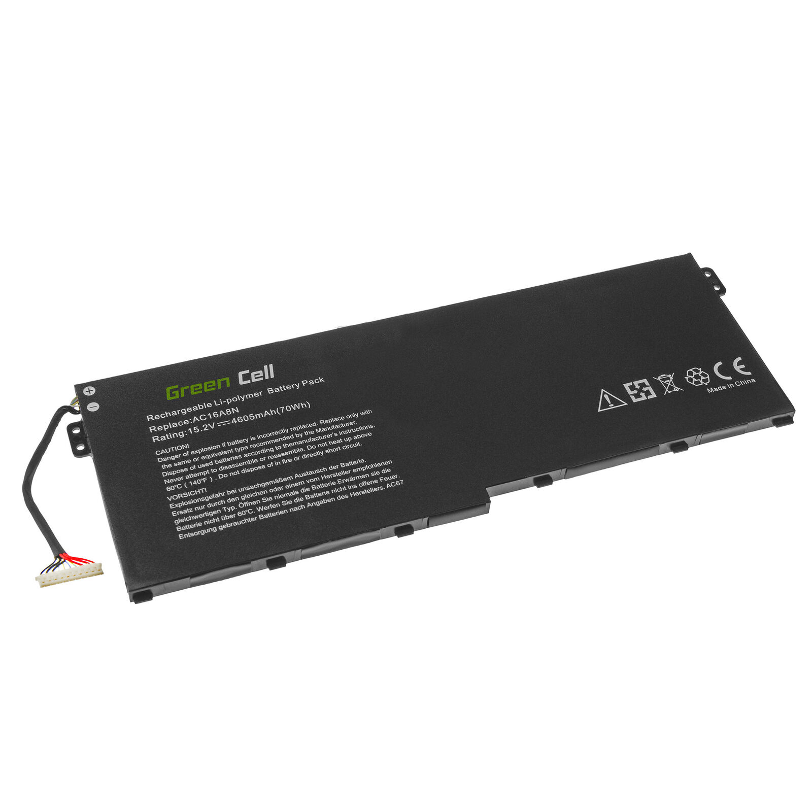 Bateria para 15.2V AC16A8N Acer Aspire V15 V17 Nitro BE VN7-593G VN7-793G – Clique na imagem para fechar