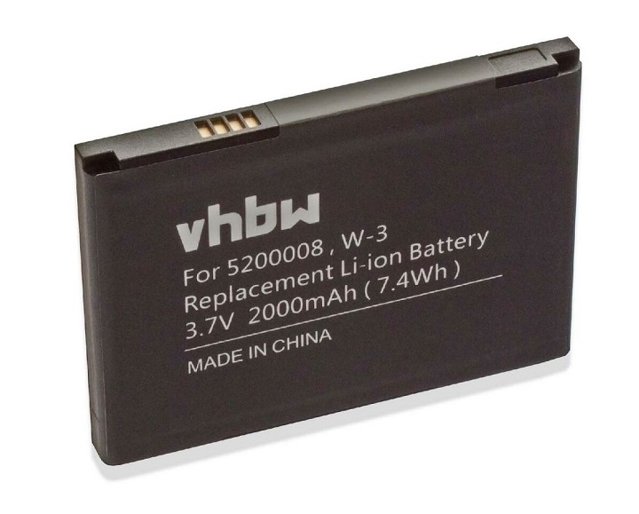 Bateria para W-3 Netgear Aircard AC785S 2000mAh 3,7V Li-Ion – Clique na imagem para fechar