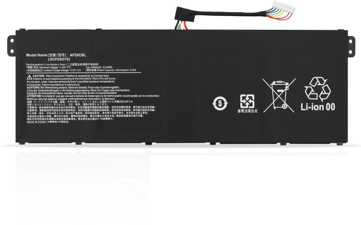 AP20CBL Acer Swift 3 SF314-43 SF314-511 Aspire 5 A515-45 A515-46 A515-56 A515-56T A515-56G 7 A715-43G Bateria compativel