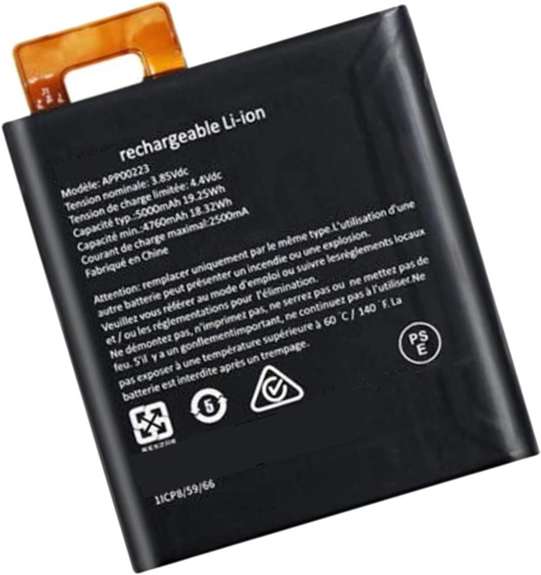 CAT S41 APP00223 Caterpillar S41 1ICP8/59/66 3.85V Bateria compativel