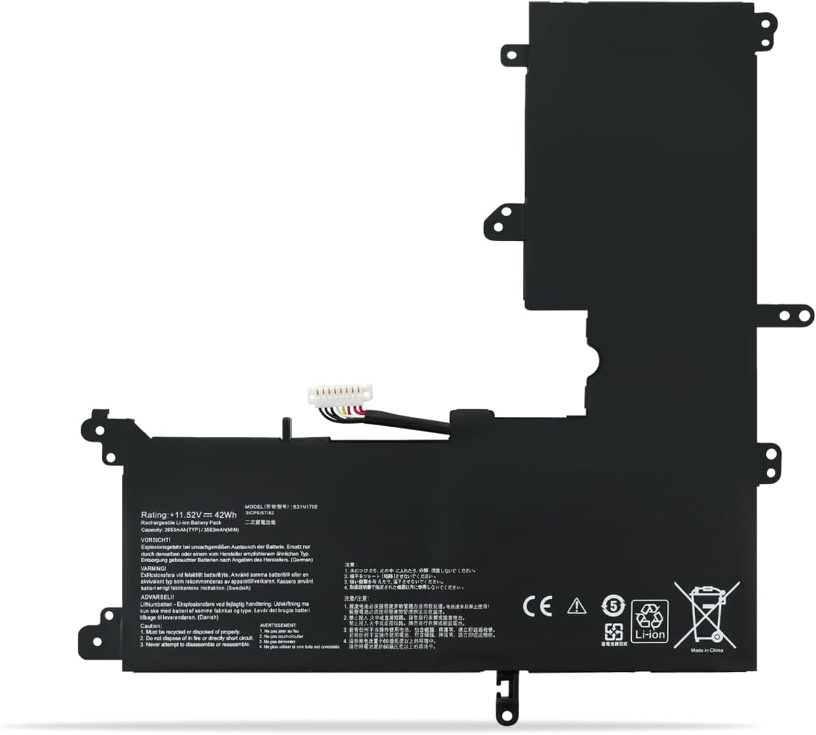 B31N1705 ASUS VivoBook Flip 14 TP410 TP410UA TP410UAR TP410UF TP410UR TP410URR TP410UA Bateria compativel