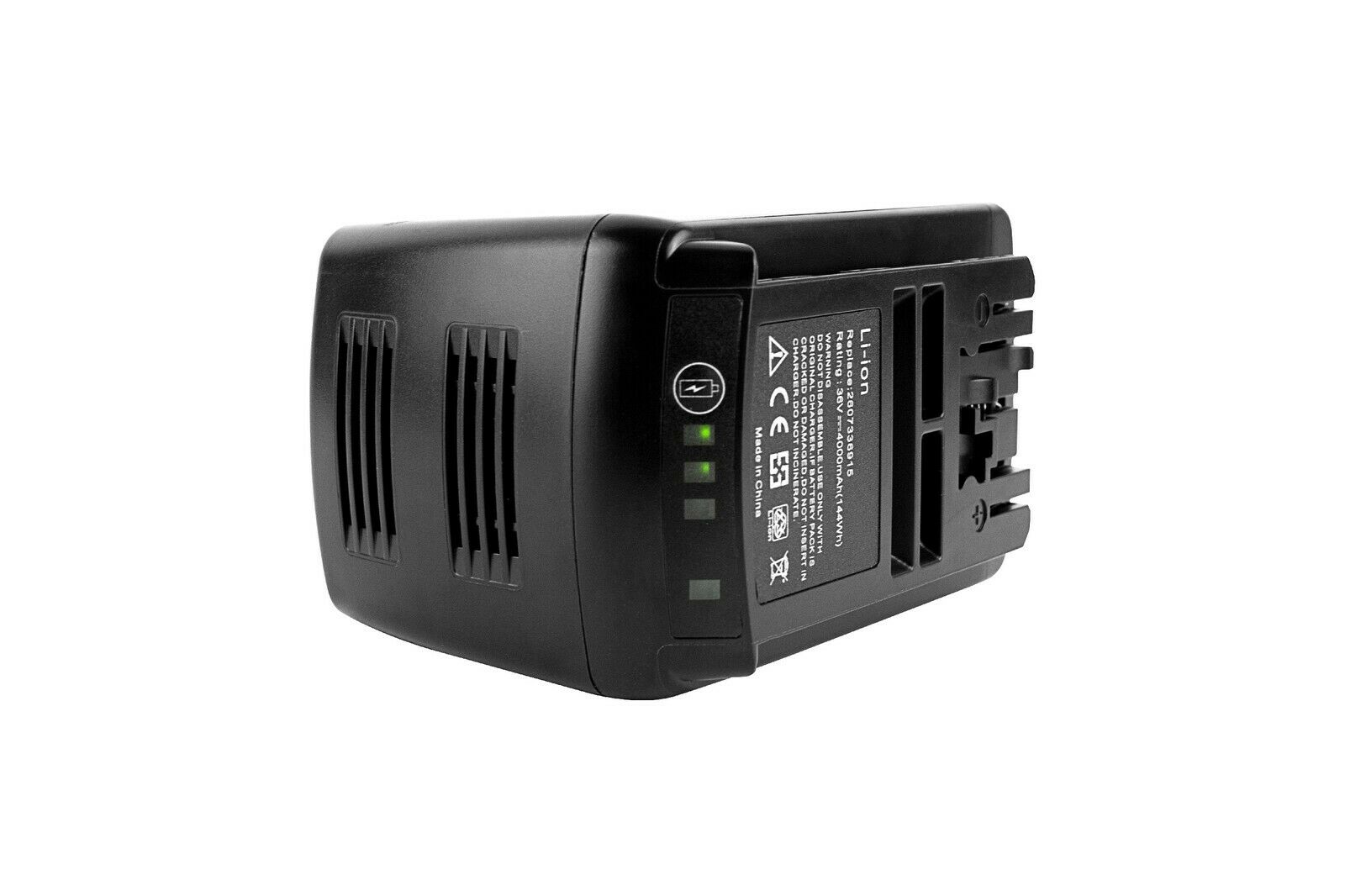Bosch 2607336001 2607336002 2607336003 4000mAh 36V Li-Ion Bateria compativel