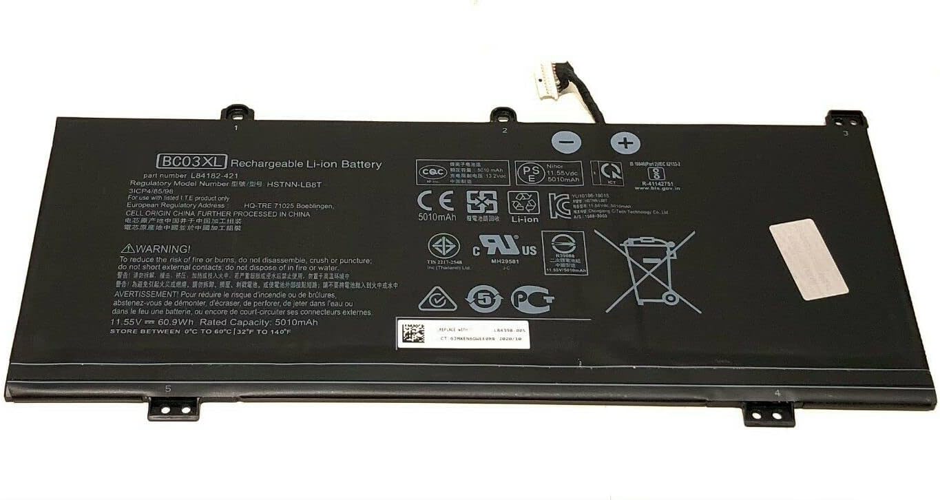 BC03XL HP Pro C640 Chromebook x360 14C-CA0053DX 14C-CAO000 14C-CAO0OOND HSTNN-IB9 L84182-421 L84398-005 L84182-1C1 Bateria compativel