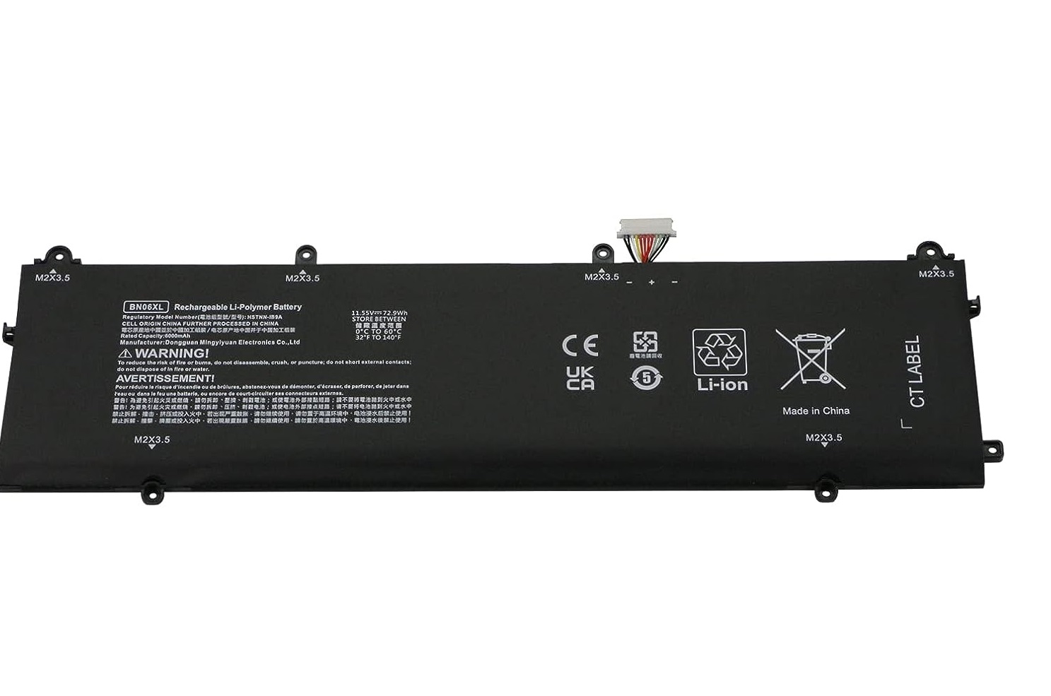 BN06XL HP Spectre X360 15-EB0083NR BN06072XL L68235-1C1 HSTNN-IB9A 9A 68299-0055 Bateria compativel