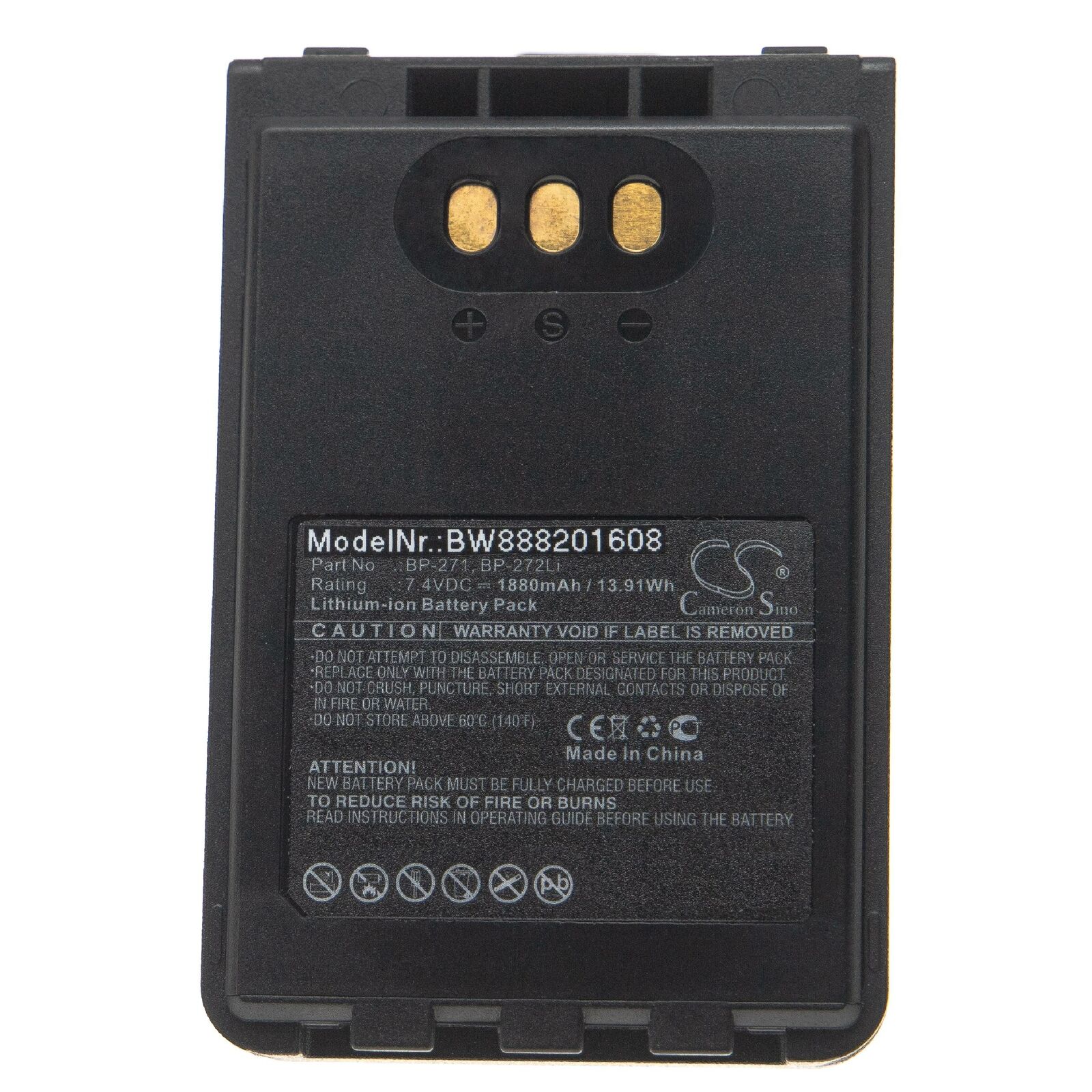 Bateria para ICOM ID-31A, ID-31E, ID-51A, ID-51E, BP-271, BP-272Li