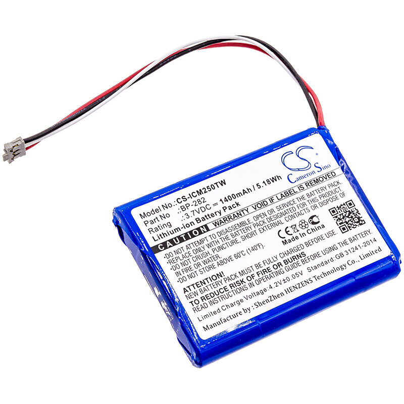 ICOM IC-M25, BP-282 3.7V Bateria compativel