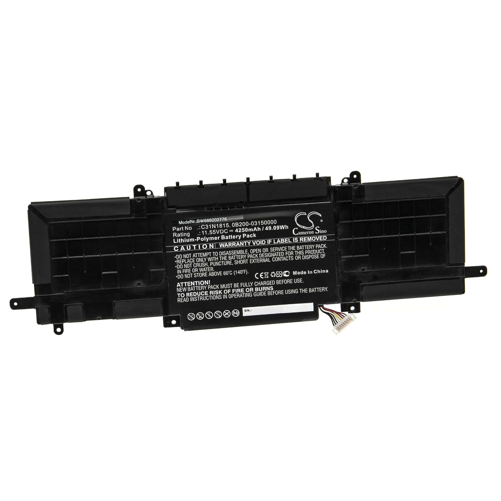 Bateria para Asus 0B200-03150000, B31BIEH, C31N1815 – Clique na imagem para fechar