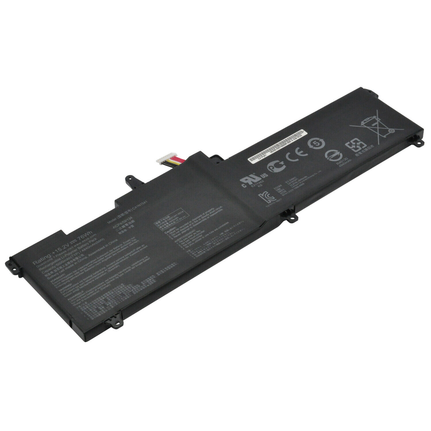 Bateria para C41N1541 Asus ROG Strix GL702VS GL702VM GL702VT GL702ZC – Clique na imagem para fechar