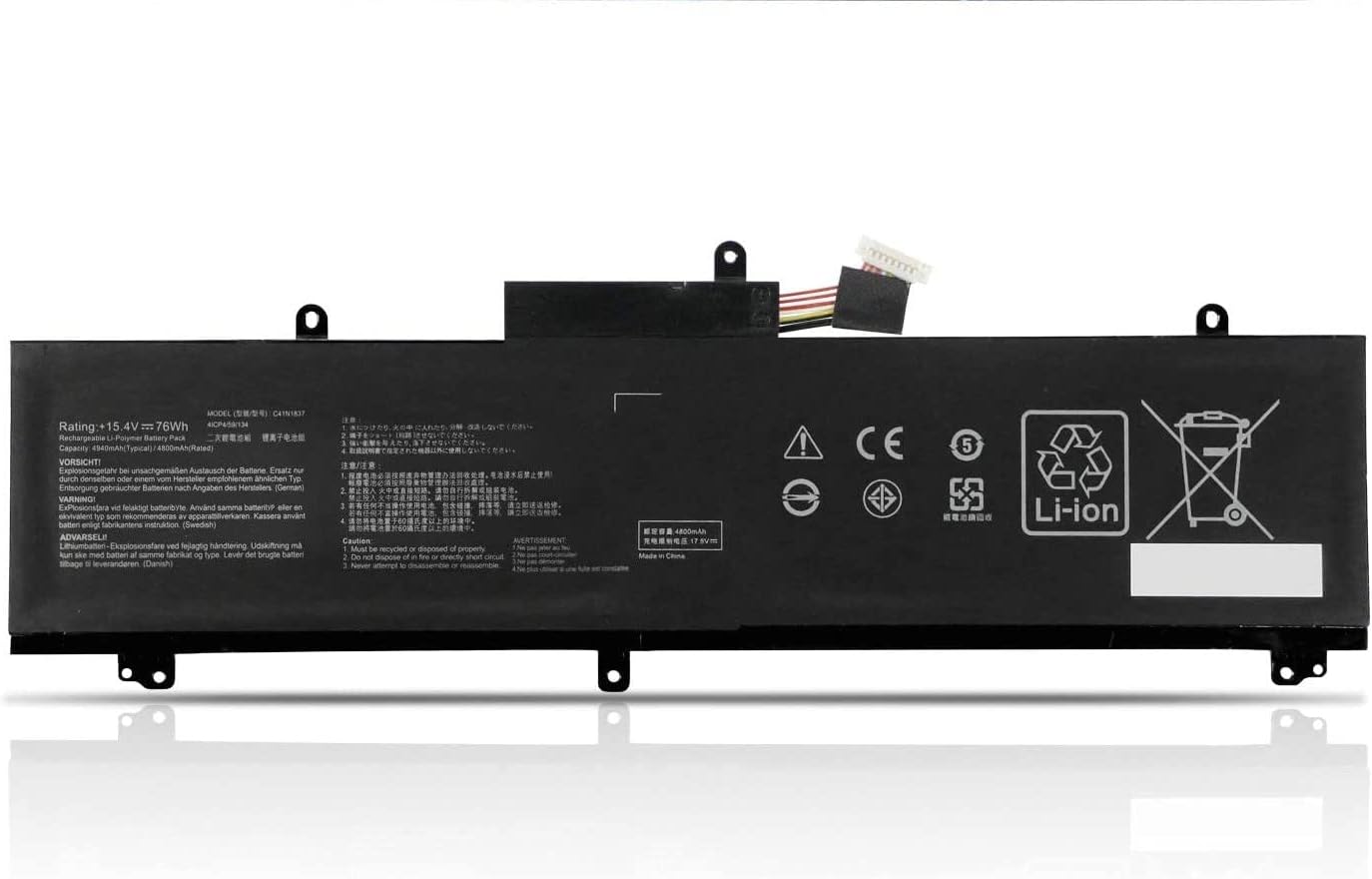 ASUS Rog Zephyrus GX502GV GX502GW GU532 GX532 GU532GU GU532GV GX532G Bateria compativel