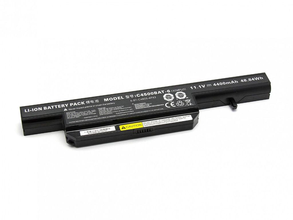 Bateria para Itautec Infoway W7425 CLEVO E4128Q-CD 6-87-C480S-4P4 C4500BAT-6