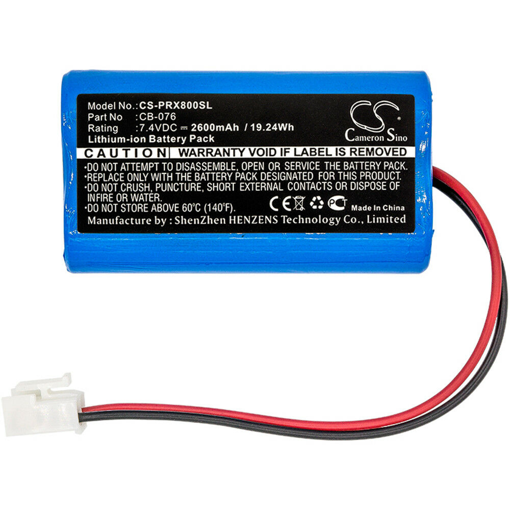 Bateria para 7,4V Li-Ion Promax 8 Premium CATV Analyser - CB-076 -2600mAh