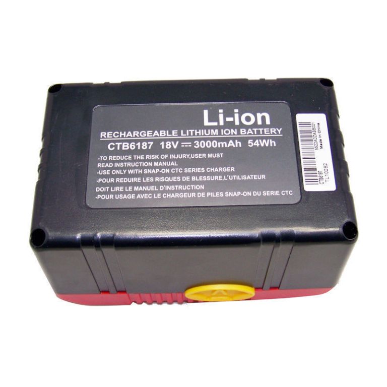 Snap On CTC620/CTCFA620/CTFU620/CTCFK620/CTCFE620/CTCJ620/CTC628 Dual compativel Bateria