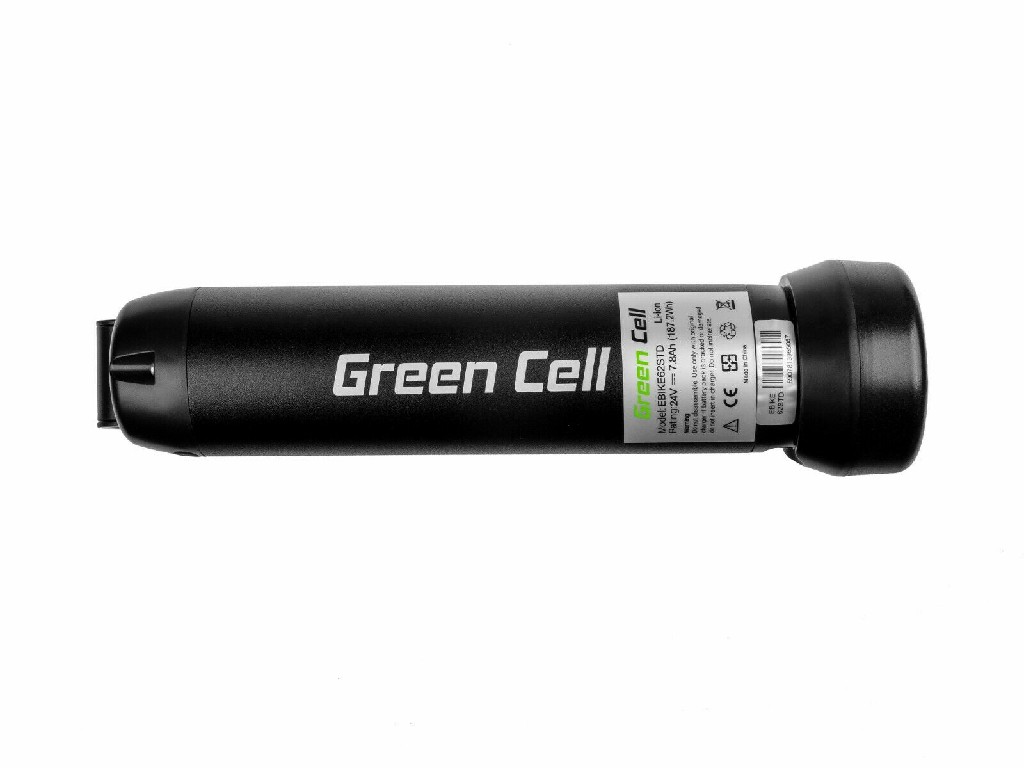 Bateria para e-bike 24V 7,8Ah bateria de bicicleta elétrica de garrafa de íon de lítio com carregador
