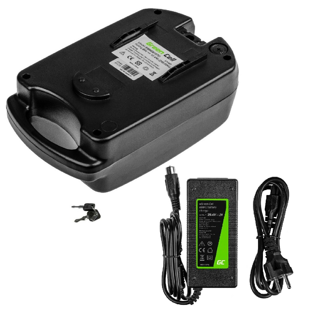 Bateria para e-bike 24V 10,4Ah Li-Ion 250W para bicicleta elétrica com carregador – Clique na imagem para fechar