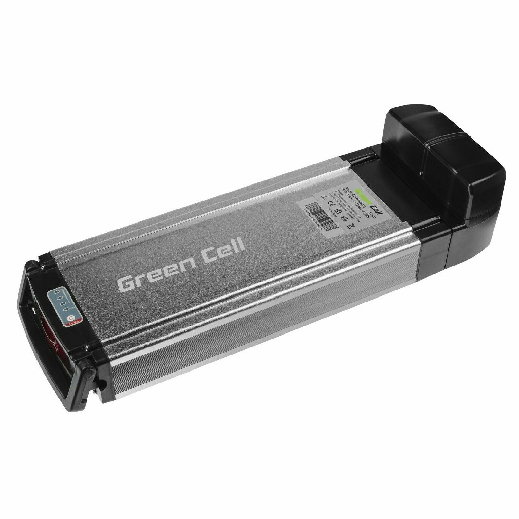 Bateria para e-bike 36V 12Ah Li-Ion bateria do rack traseiro da bicicleta elétrica + carregador – Clique na imagem para fechar