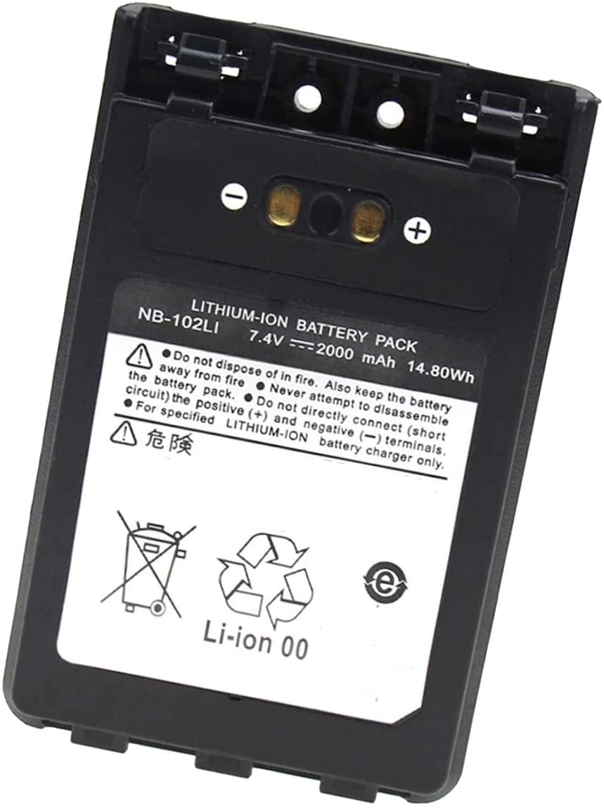 Bateria para 2000mah FNB-102LI YAESU VERTEX VX-8R VX-8E VX-8DR VX-8DE Radio – Clique na imagem para fechar