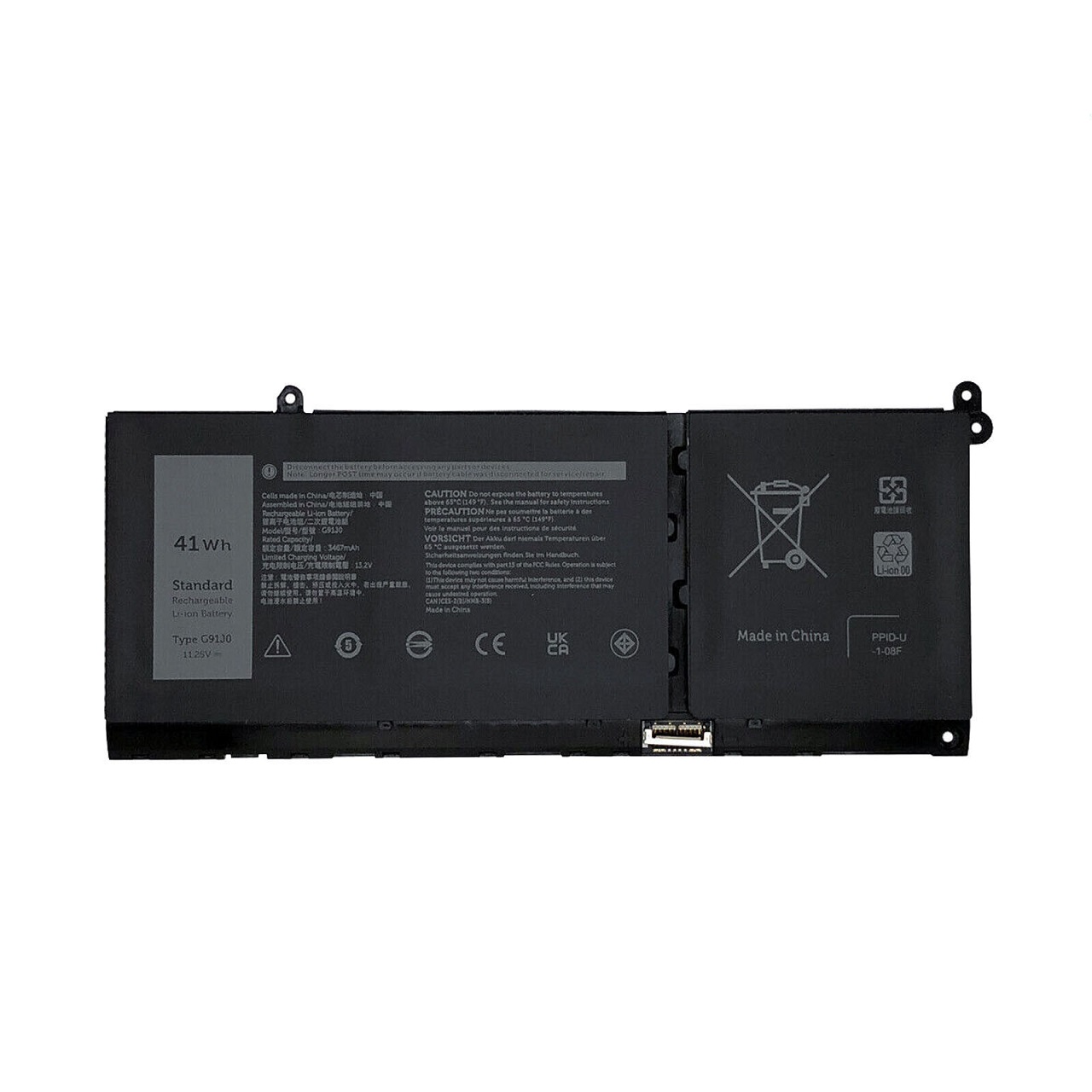 G91J0 Inspiron 3510 3515 3511 5515 5510 5518 5410 (2-in-1) FH3K2 TN70C Bateria compativel