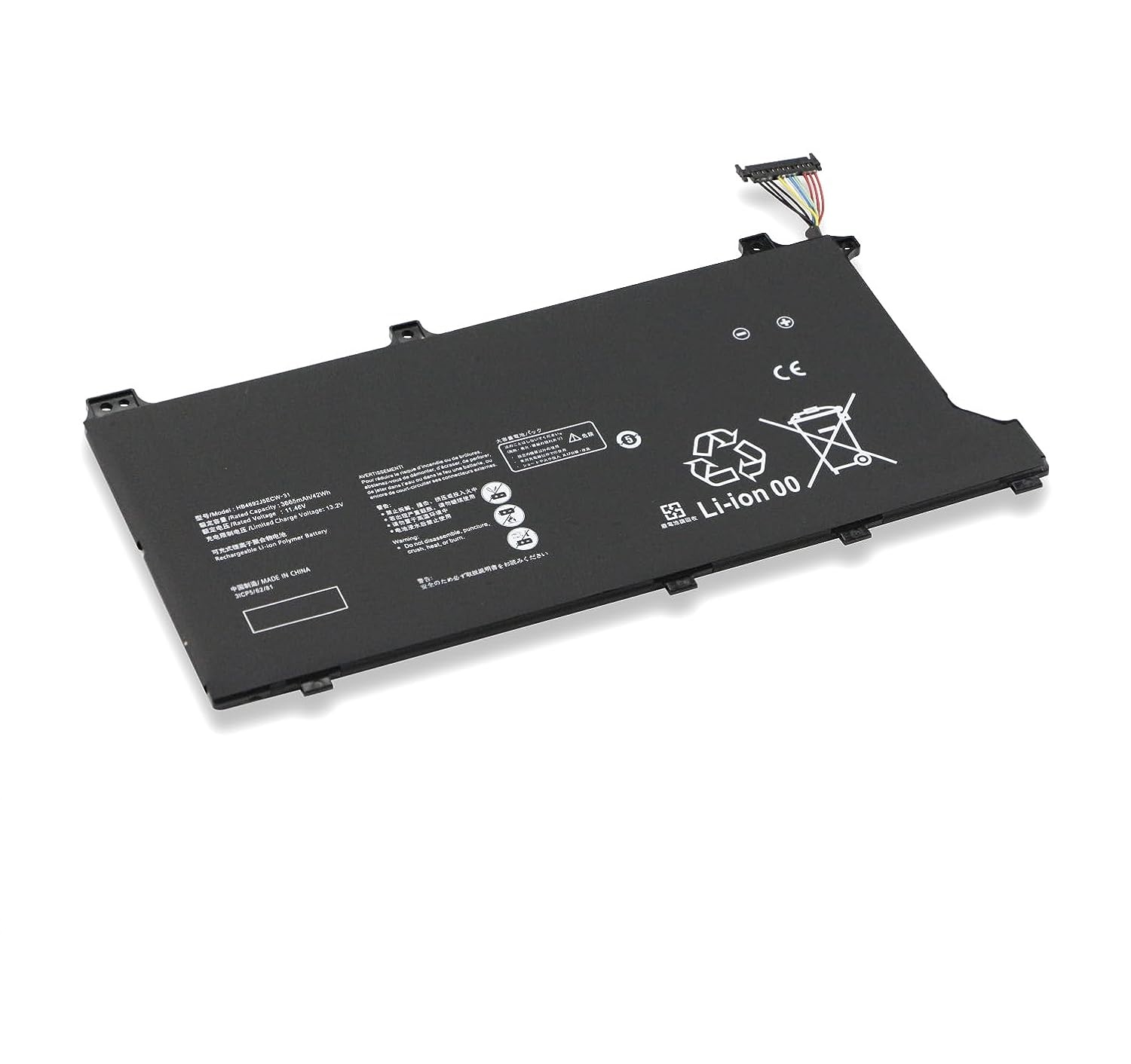 11.46V HB4692J5ECW-31 Huawei MateBookD 15-53010TUY MagicBook VLT-W50 HB4692J5ECW-31B HB4692J5ECW-31C Bateria compativel