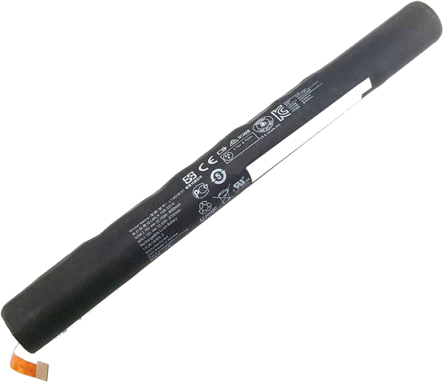 Bateria para L13D3E31 L13C3E31 Lenovo Yoga 10 inch B8000 B8080