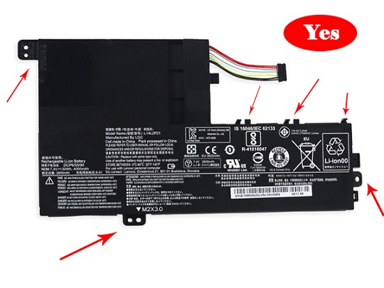 Bateria para L15C3PB1 Lenovo IdeaPad 320S-14IKB 320S-15ABR 320S-15AST 320S-15IKB – Clique na imagem para fechar
