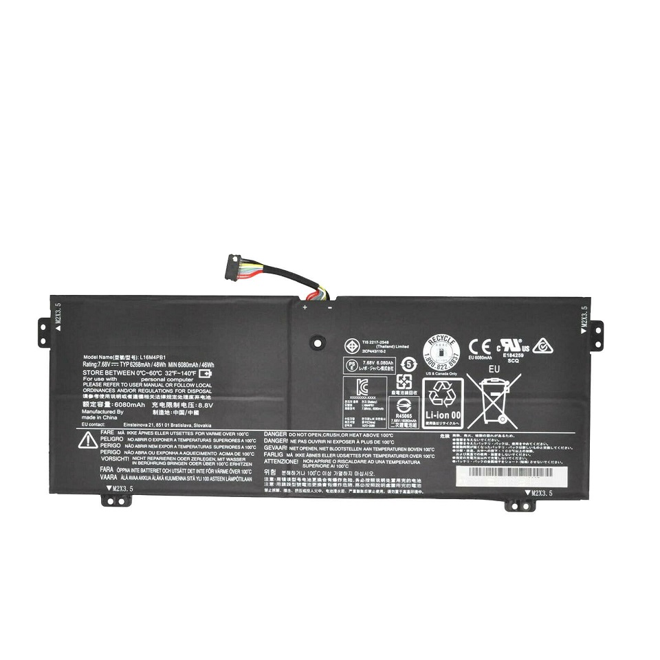 Bateria para L16C4PB1 L16L4PB1 L16M4PB1 Lenovo YOGA 720-13IKB 730-13IKB
