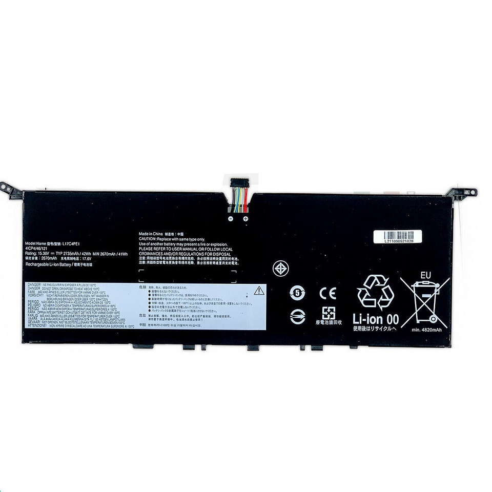 Bateria para L17C4PE1 L17M4PE1 Lenovo Yoga S730-13IWL 5B10R32748 – Clique na imagem para fechar