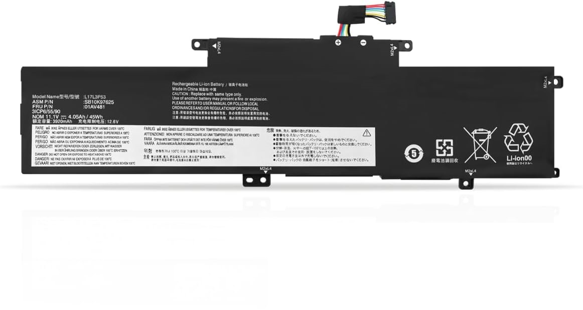 L17L3P53 L17C3P53 L17M3P55 Lenovo ThinkPad L380 L390 Yoga S2 2018 3rd Gen 3 20M5 20M6 20M7 20M8 20NR 20NS 20NT 20NU Bateria compativel