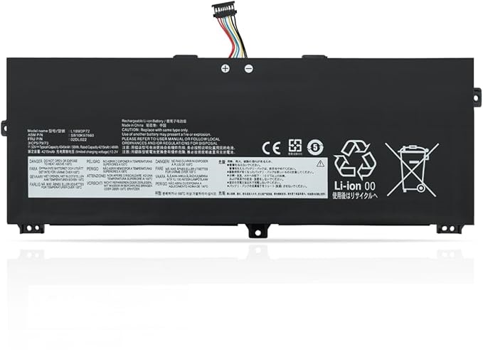 L18L3P72 L18M3P72 L18S3P72 Lenovo ThinkPad Yoga X390 (20NQ) X13 Yoga (20SY/20SX) 02DL022 Bateria compativel
