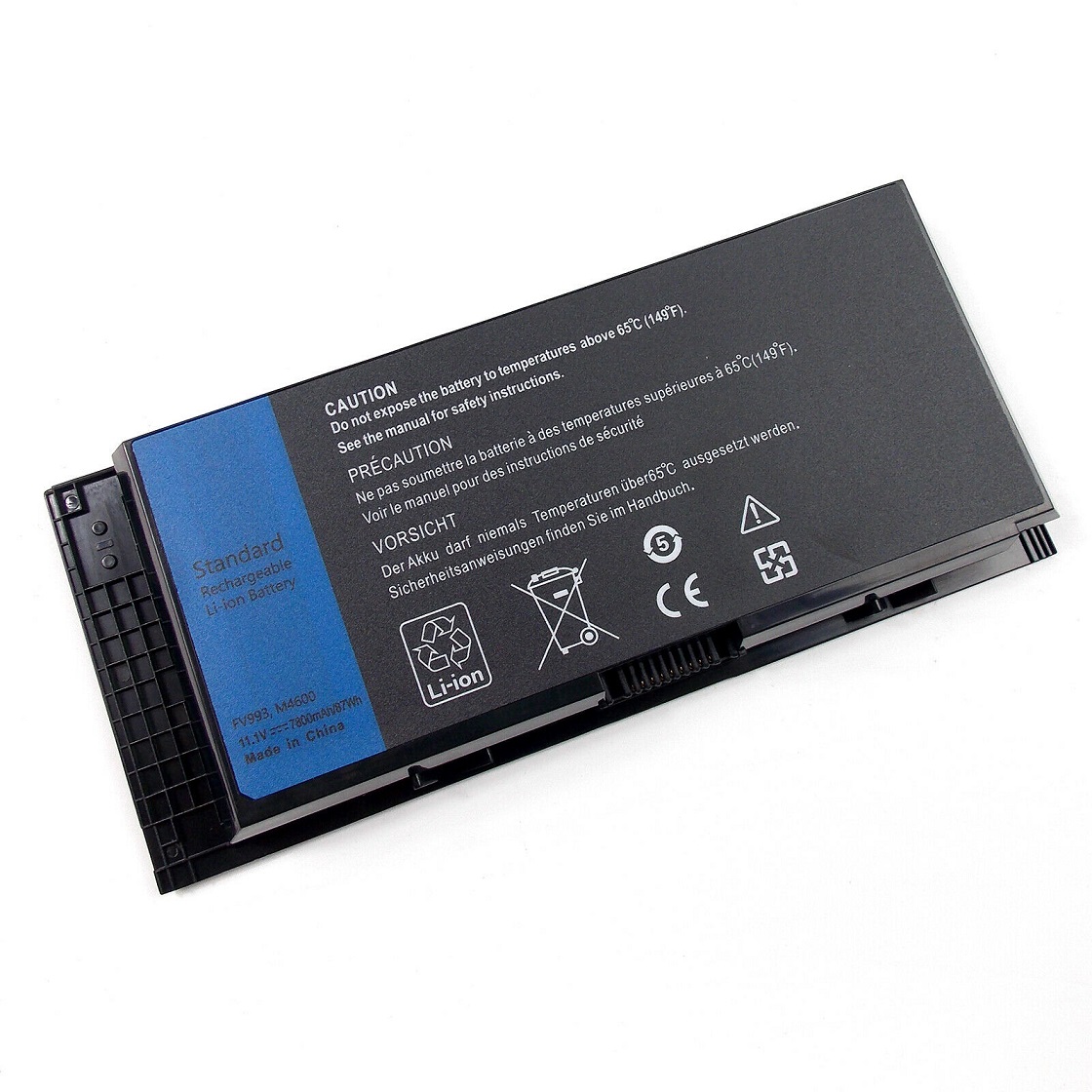 Bateria para 7800mAh FV993 R7PND X57F1 Dell Precision M4600 M4700 M6600 M4800 M6800