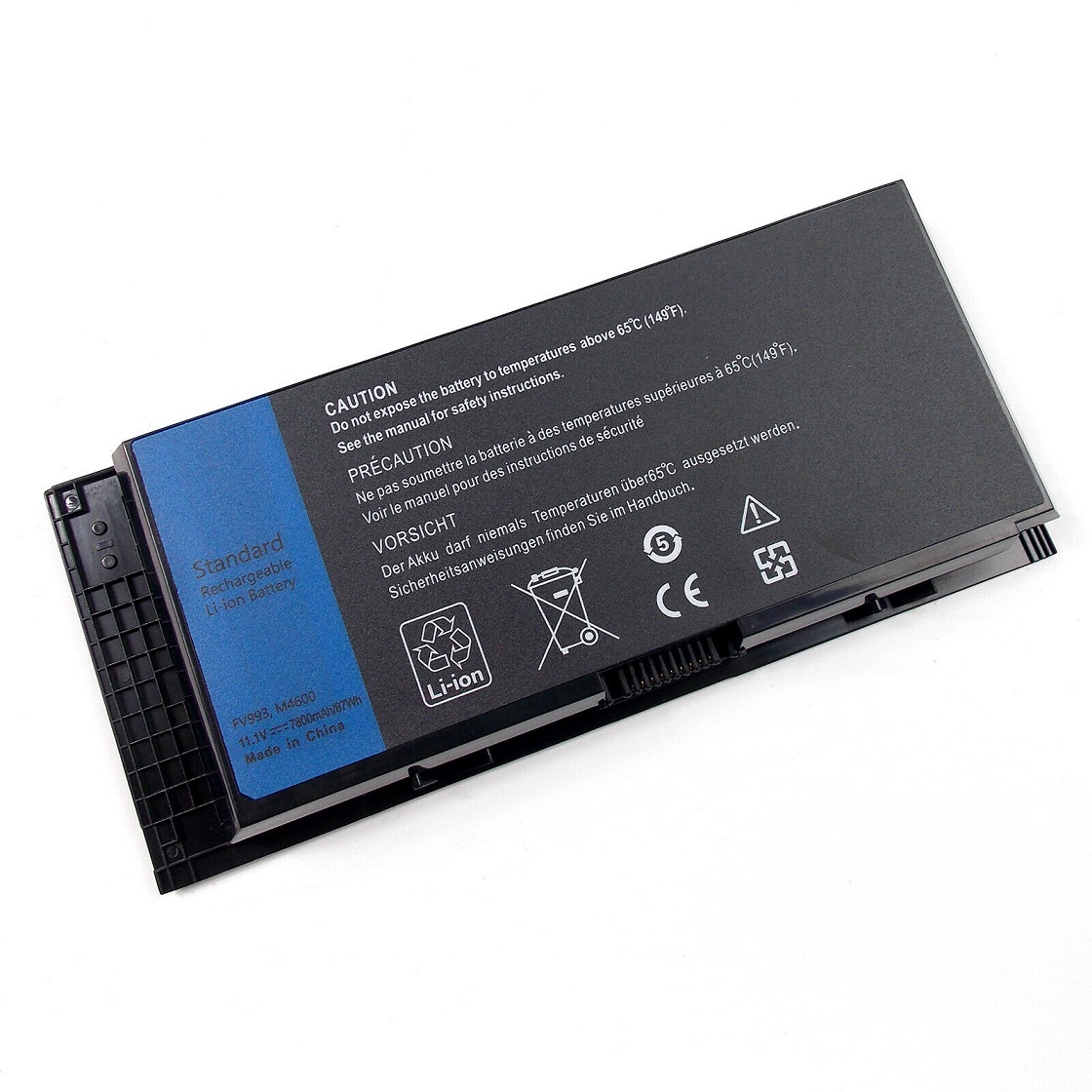 Bateria para 7800mAh DELL Precision M6800 FV993 5V19F R7PND