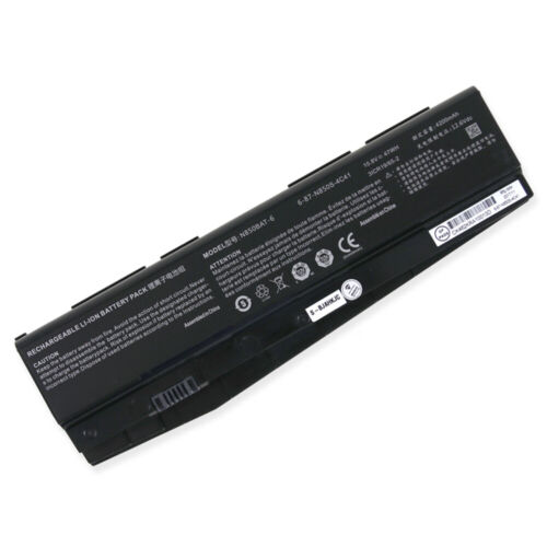 Bateria para N850BAT-6 Clevo 6-87-N850S-4U41 3ICR19/65-2 6-87-N850S-6U71