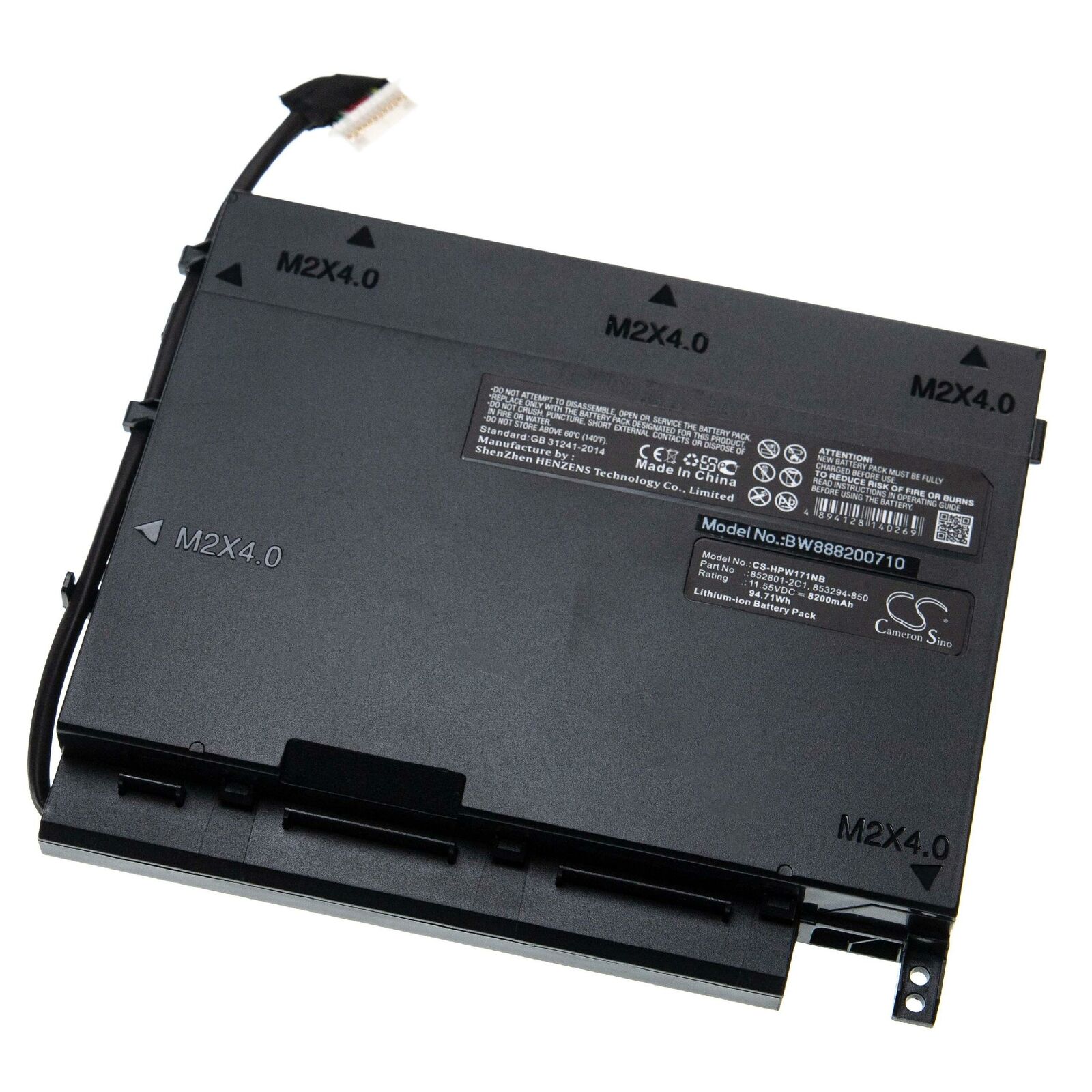 Bateria para HP Omen 17-W217NG 11.55V 8290mAh