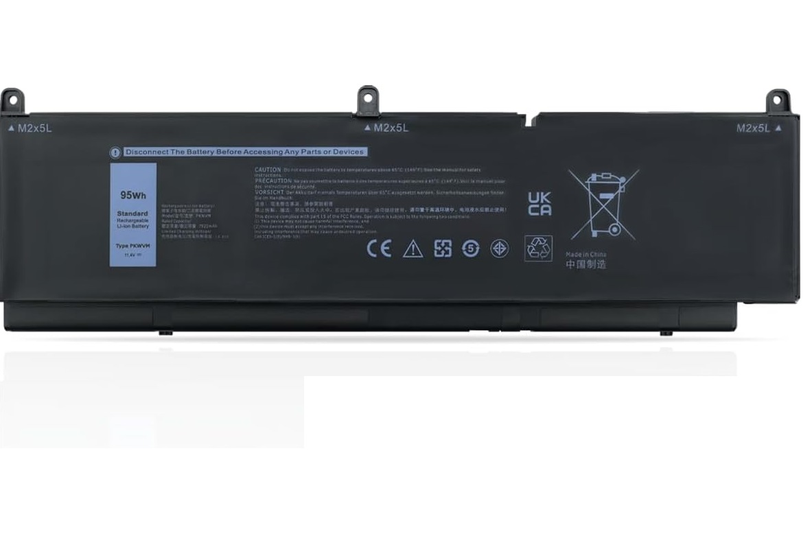 0CR72X,68ND3,PKWVM Dell Precision 7560 7550 7760 7750 Mobile Workstation P93F P44E Bateria compativel