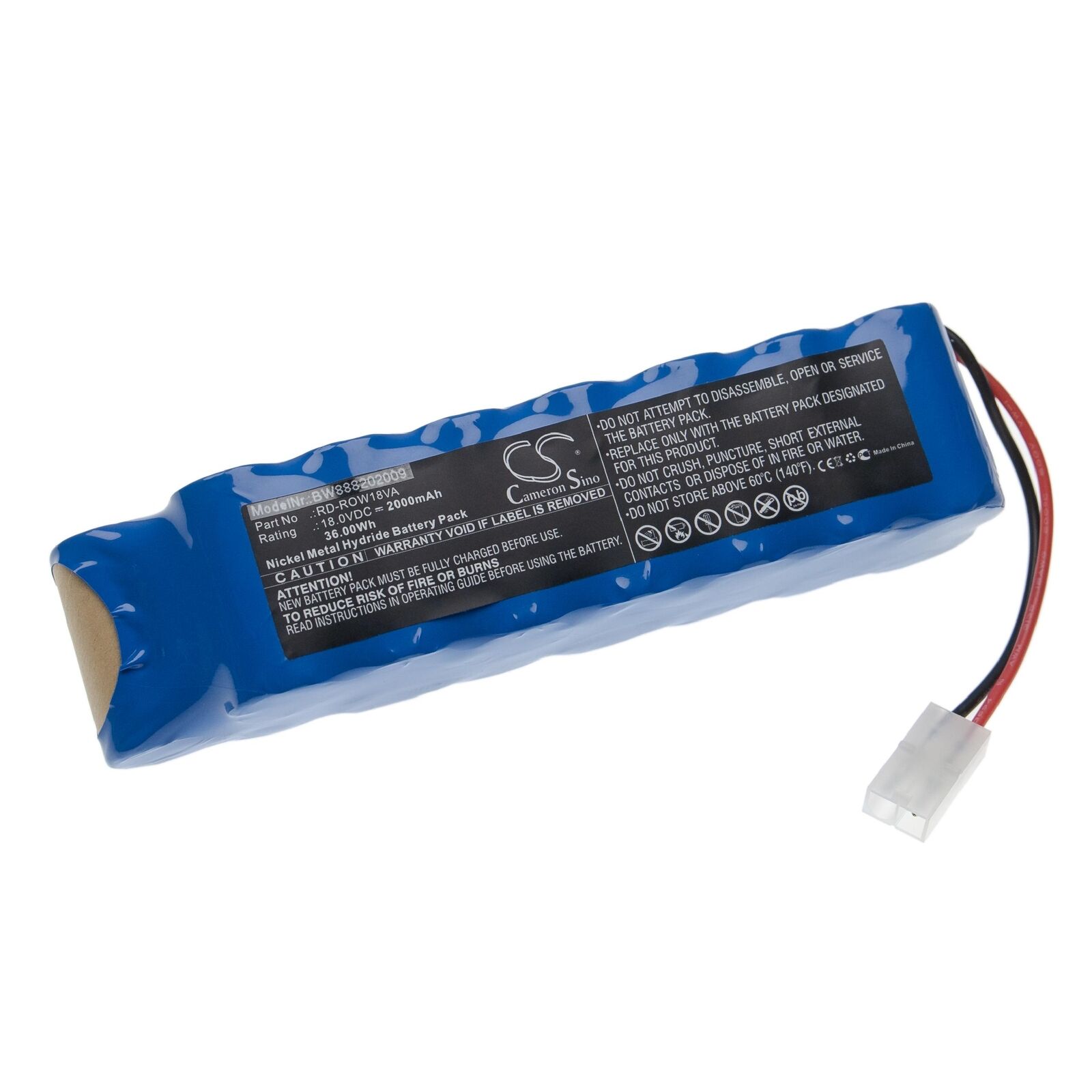 Rowenta Typ RD-ROW18VA RH8771 RD-ROW18VA 18V Bateria compativel
